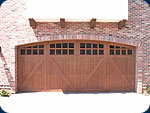 wood garage doors